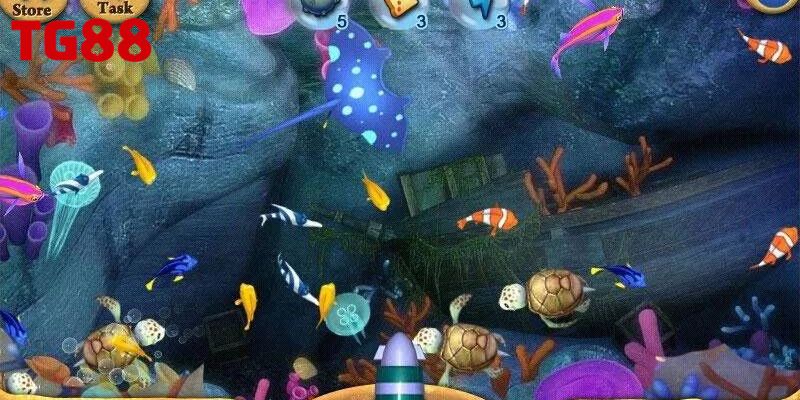 Các trò chơi được click nhiều nhất tại bắn cá TG88